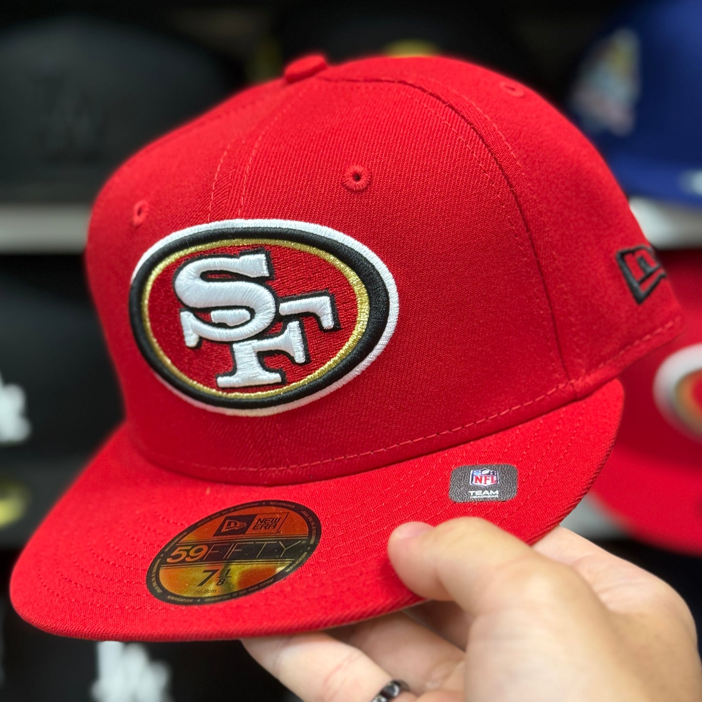 New Era San Francisco 49ers Red 59FIFTY Fitted Hat