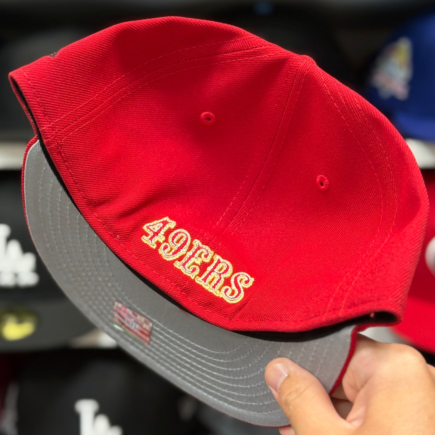 New Era San Francisco 49ers Red 59FIFTY Fitted Hat