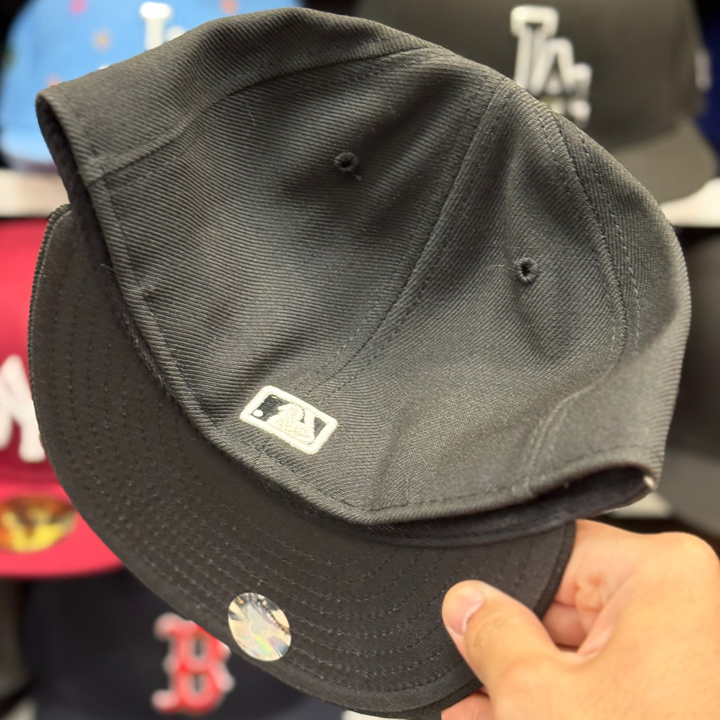 New Era Colorado Rockies Black/White 59FIFTY Fitted Hat