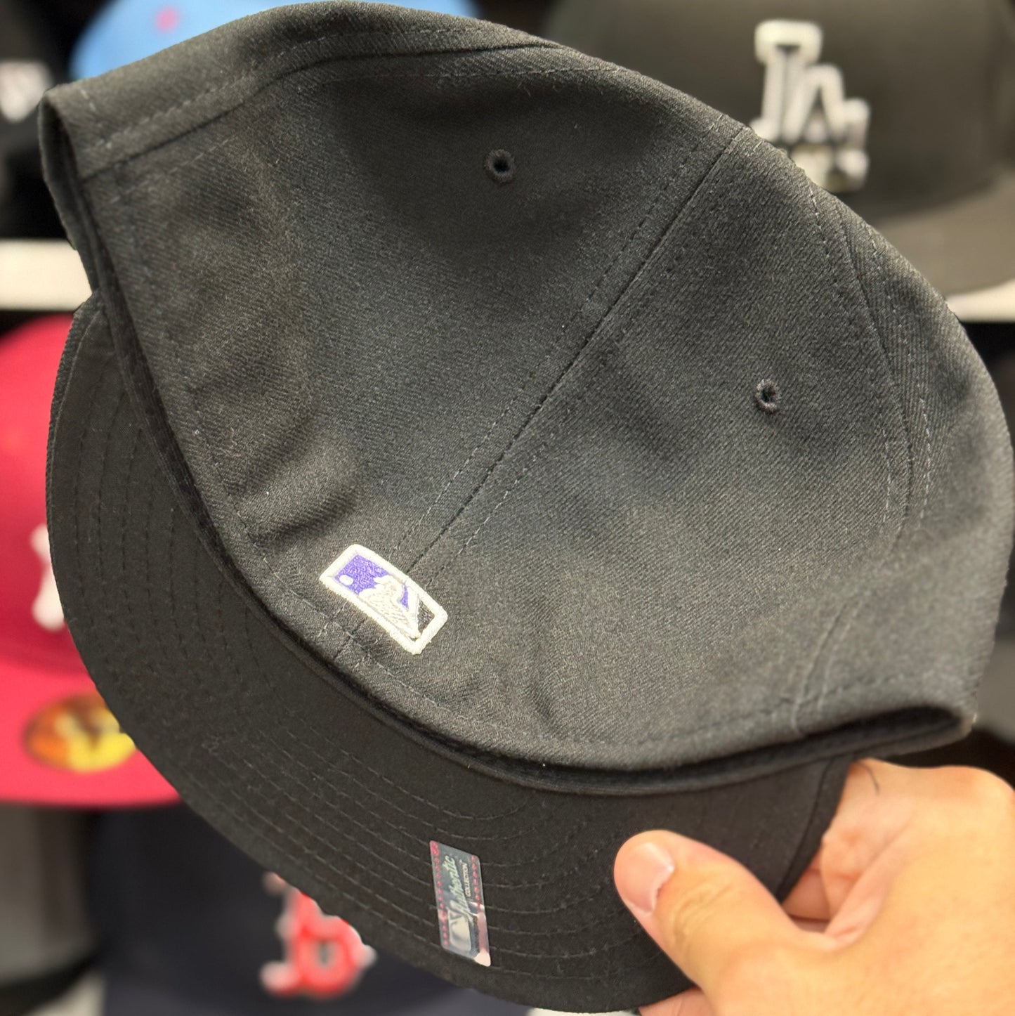 New Era Colorado Rockies Black 59FIFTY Fitted Hat