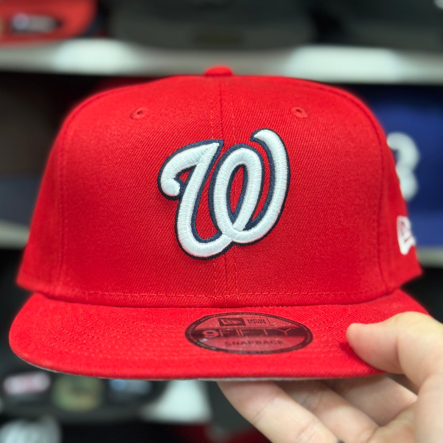 New Era Washington Nationals Red/White 9FIFTY Snapback