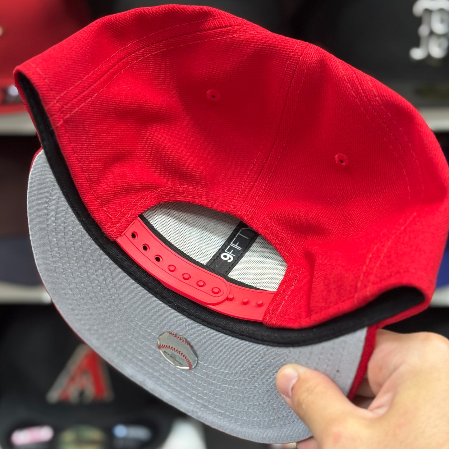 New Era Washington Nationals Red/White 9FIFTY Snapback