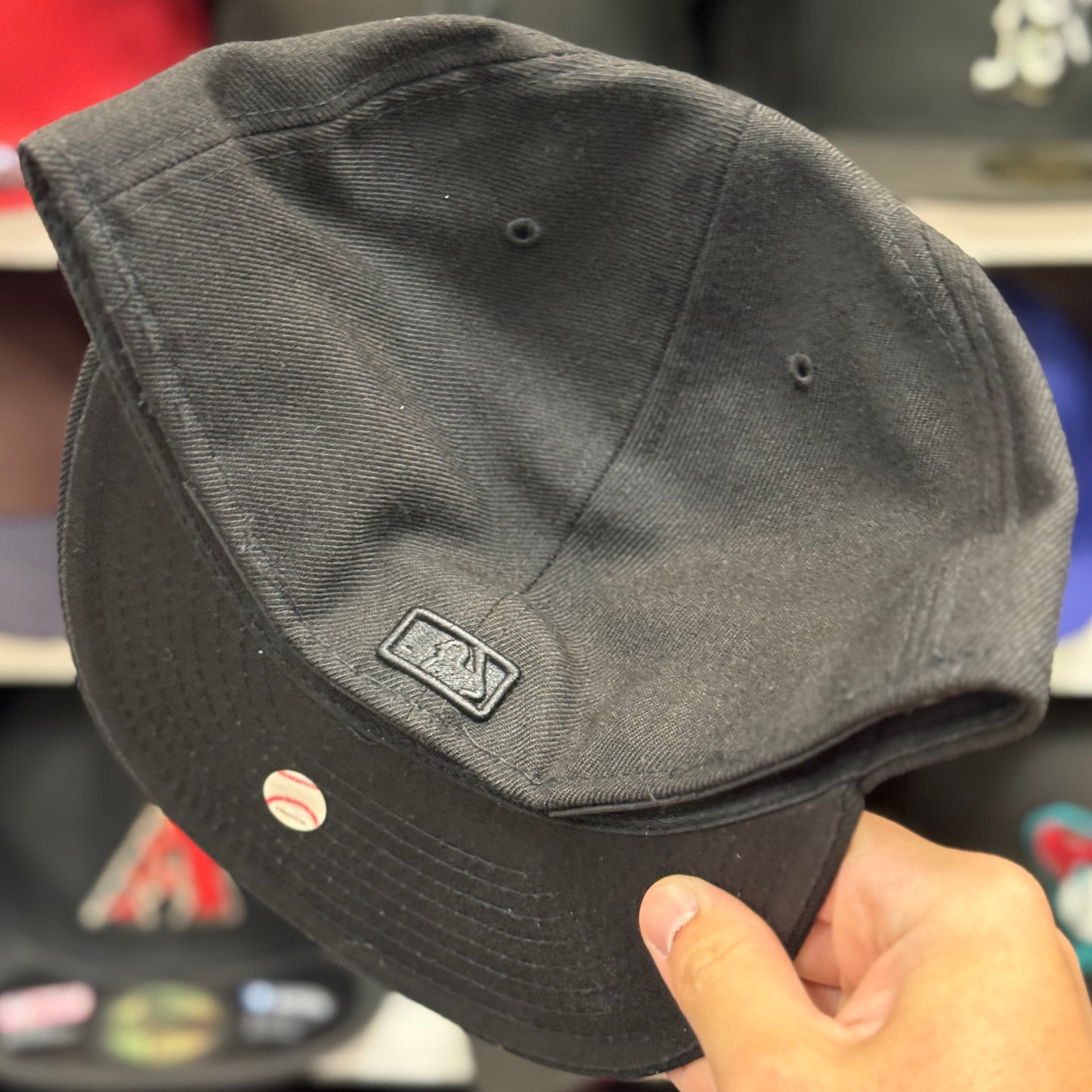 New Era Washington Nationals Black/Black 59FIFTY Fitted Hat