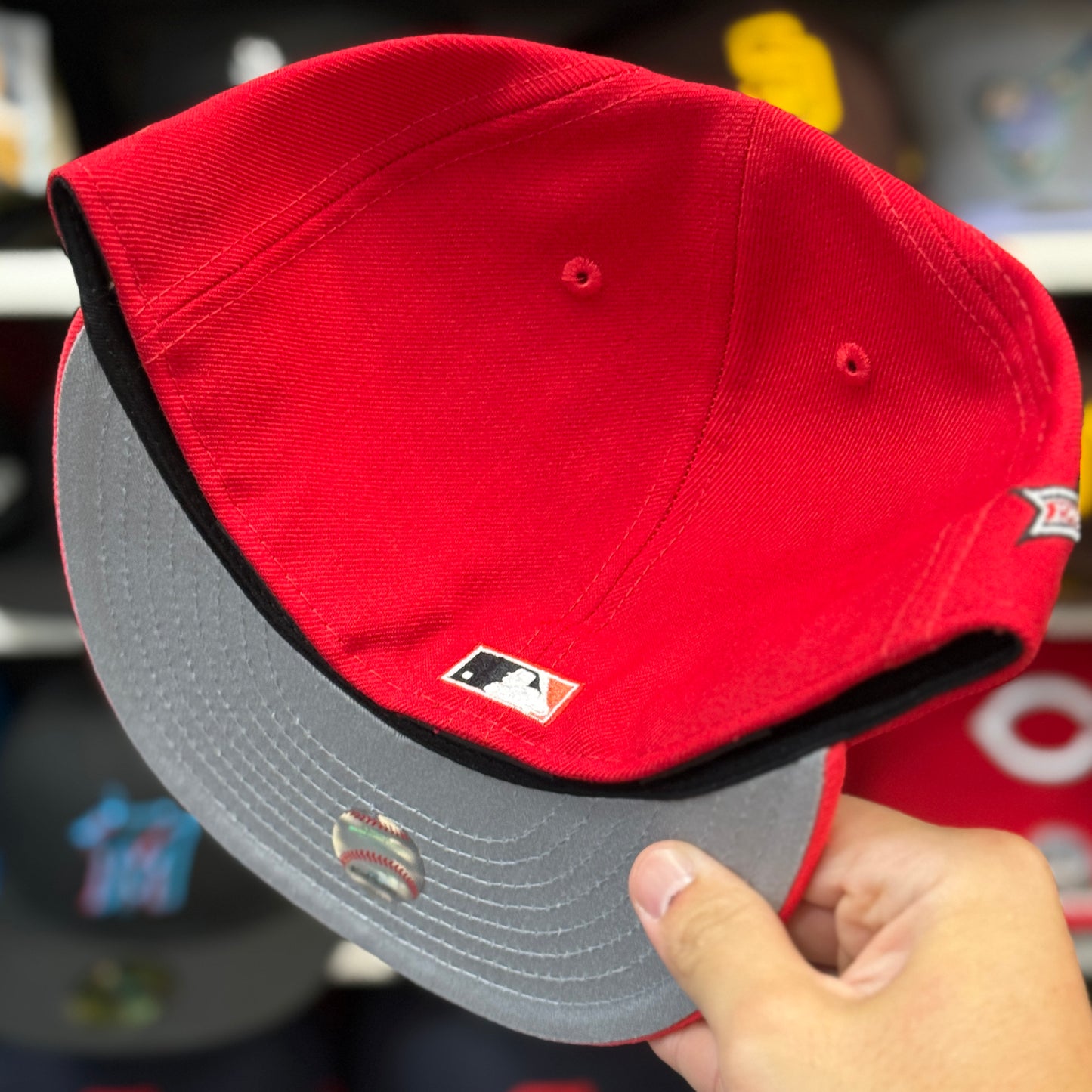 New Era Cleveland Indians '70th Anniversary Jacobs Field' Red 59FIFTY Fitted Hat