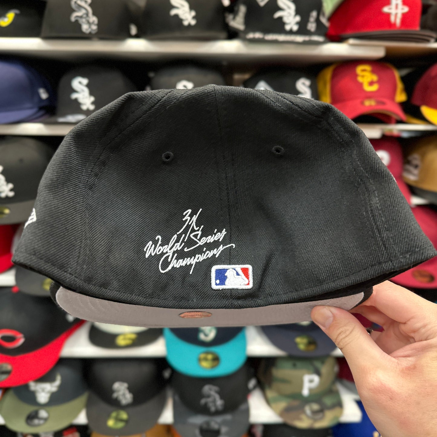 Chicago White Sox MLB 'Celebratory' Patches | New Era 59FIFTY Fitted Cap | Black