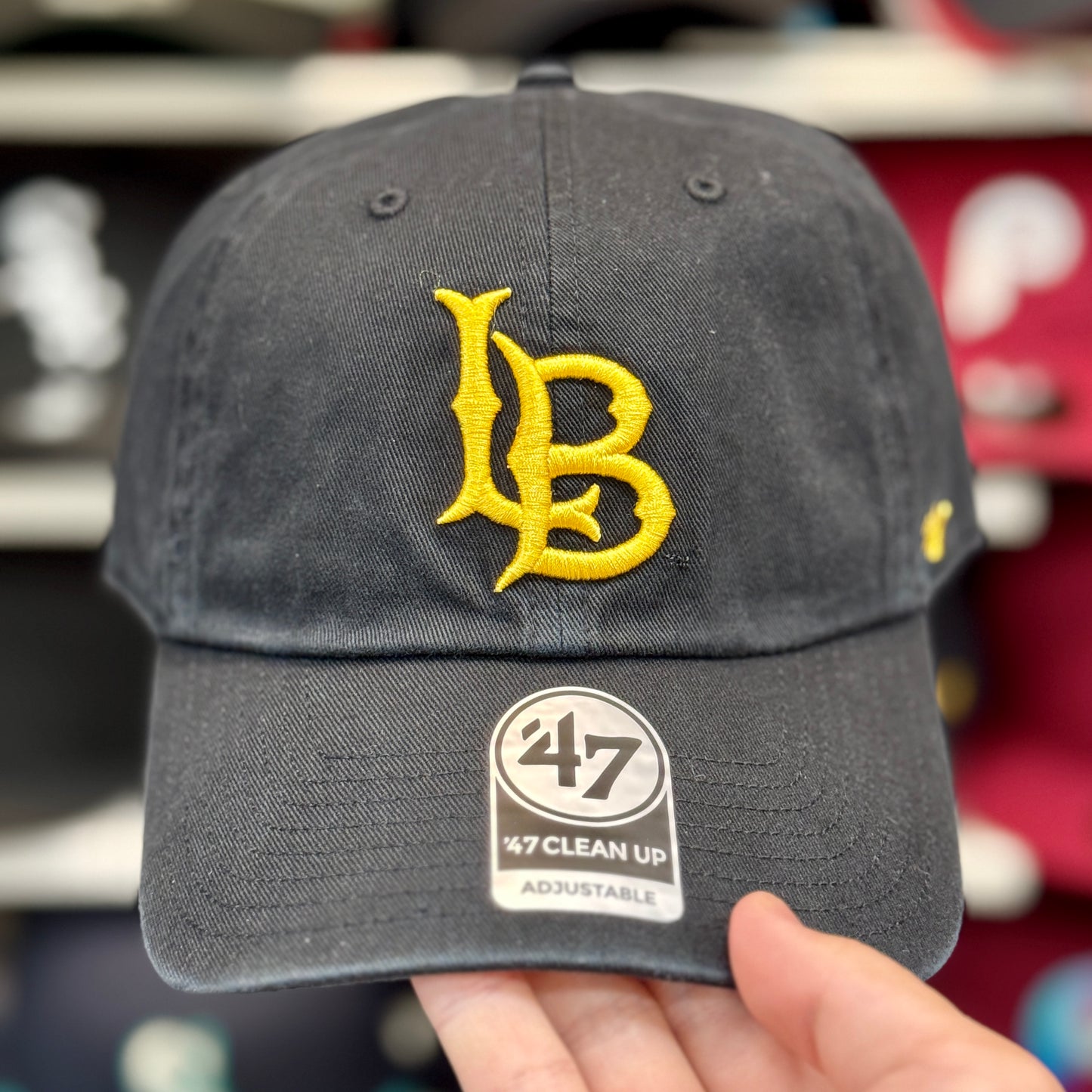 Long Beach Dad Cap '47 Brand Black