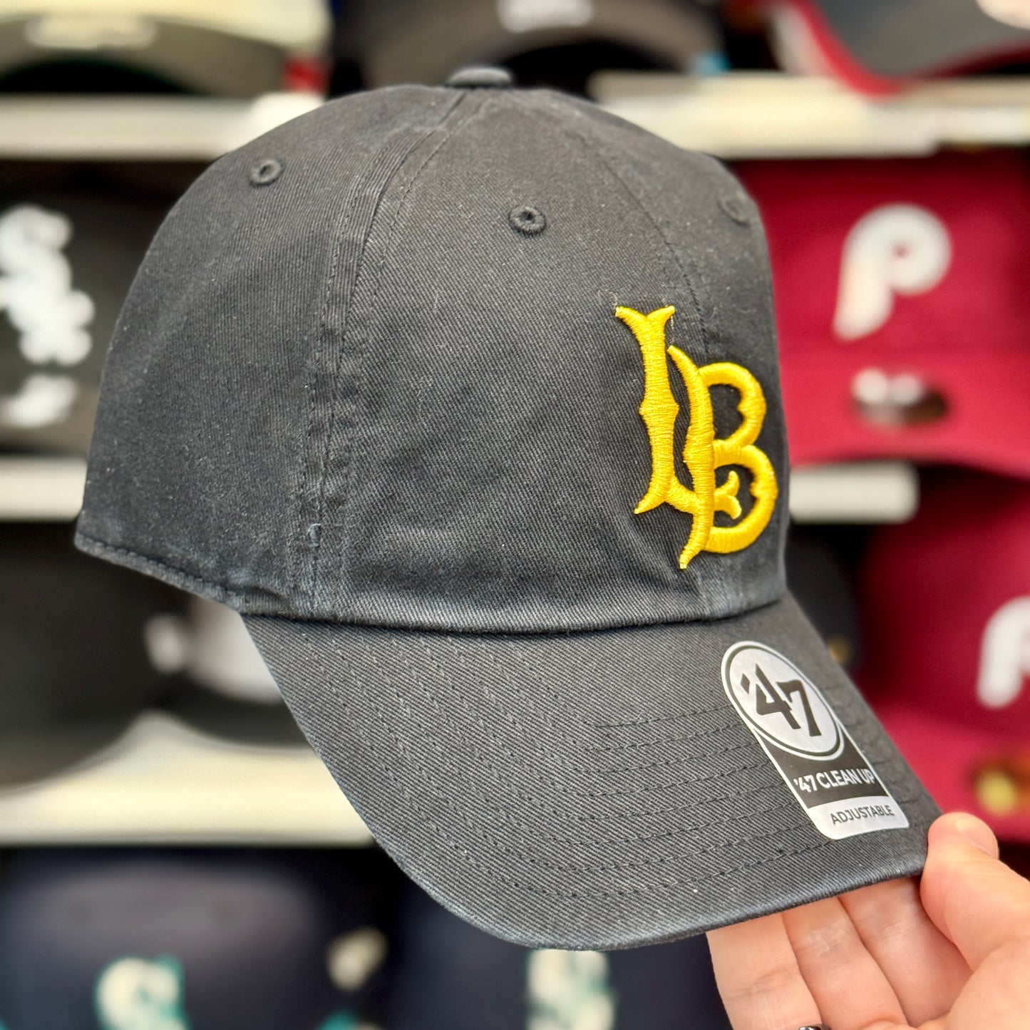 Long Beach Dad Cap '47 Brand Black