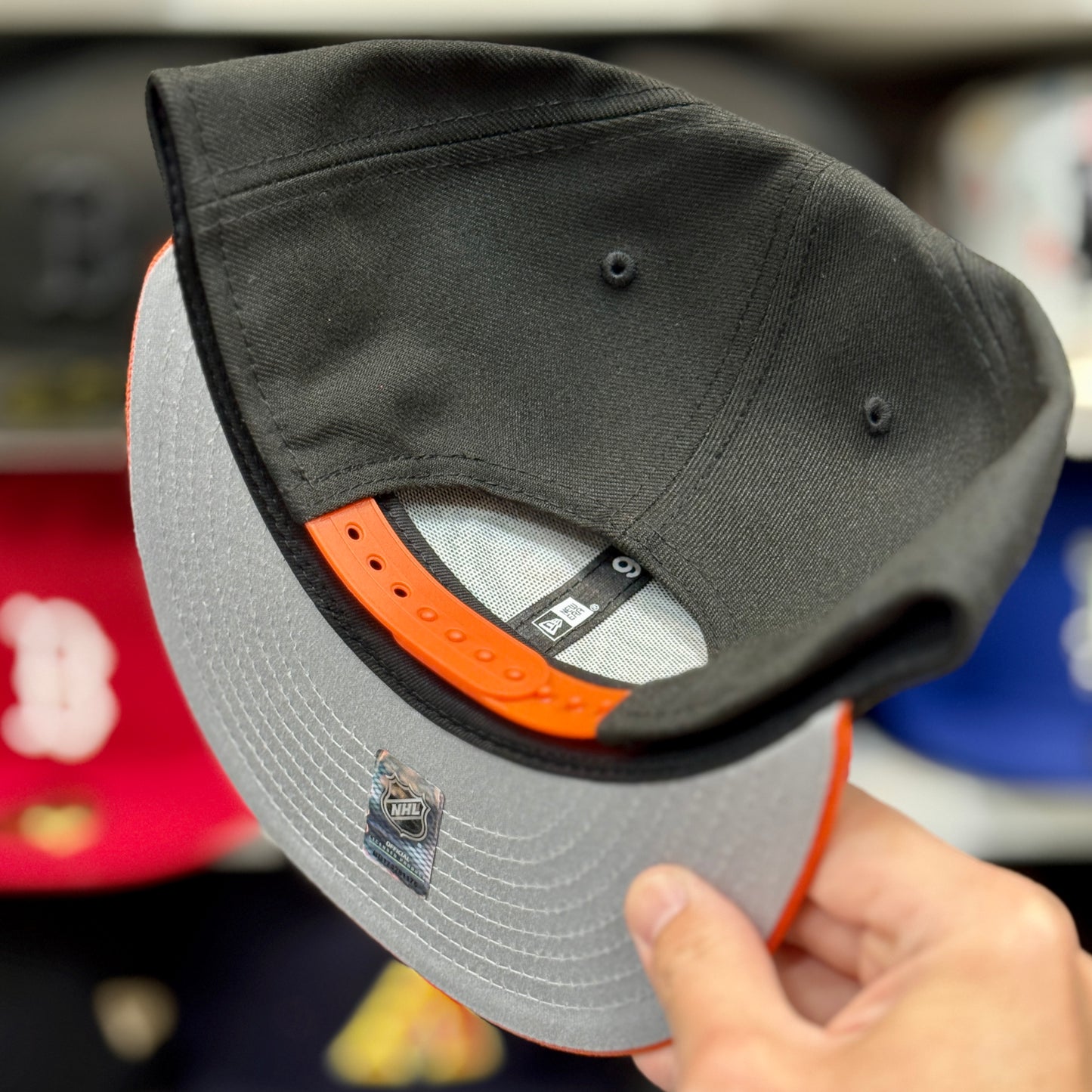 New Era Philadelphia Flyers 9FIFTY Snapback Black/Orange