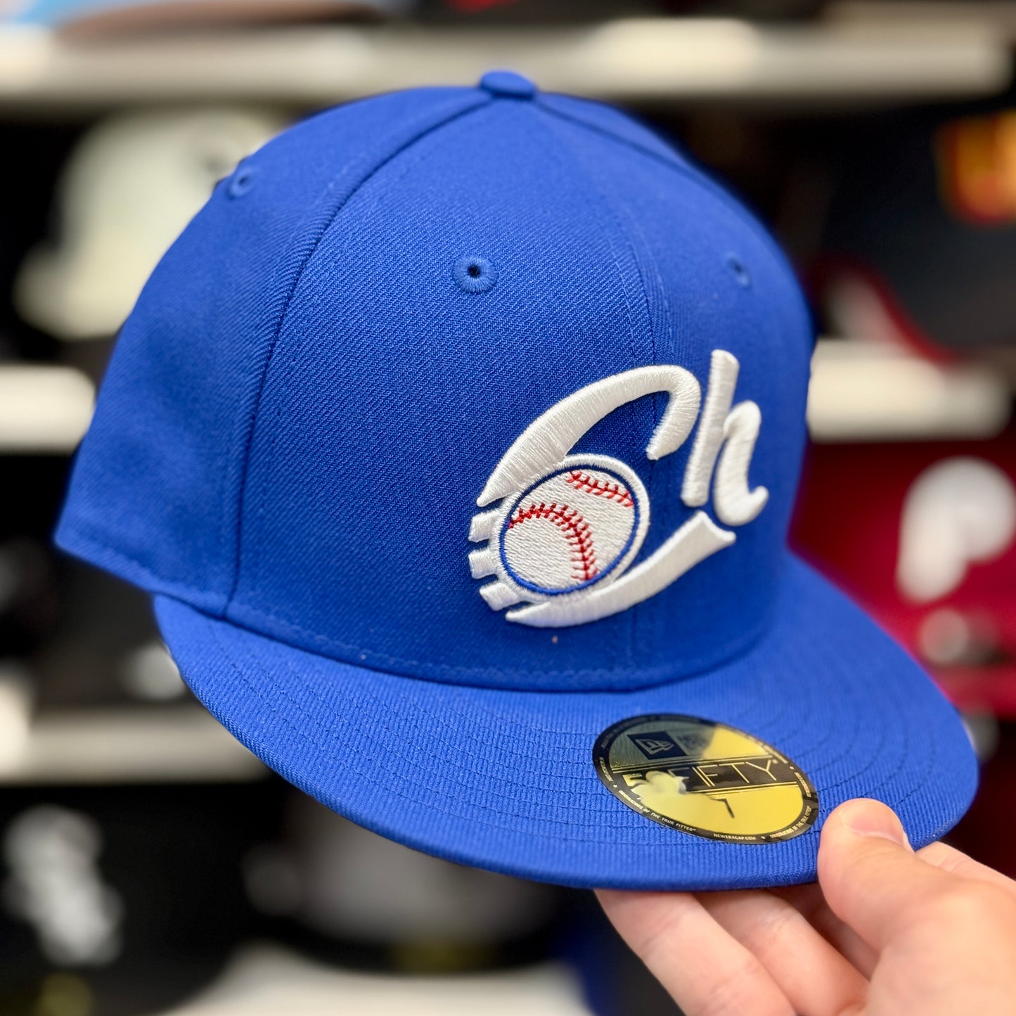 New Era Charros de Jalisco 59FIFTY Fitted Hat Blue