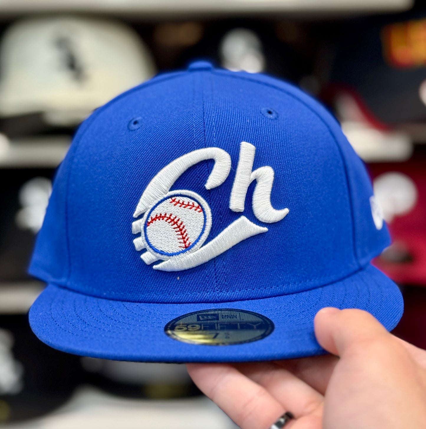 New Era Charros de Jalisco 59FIFTY Fitted Hat Blue