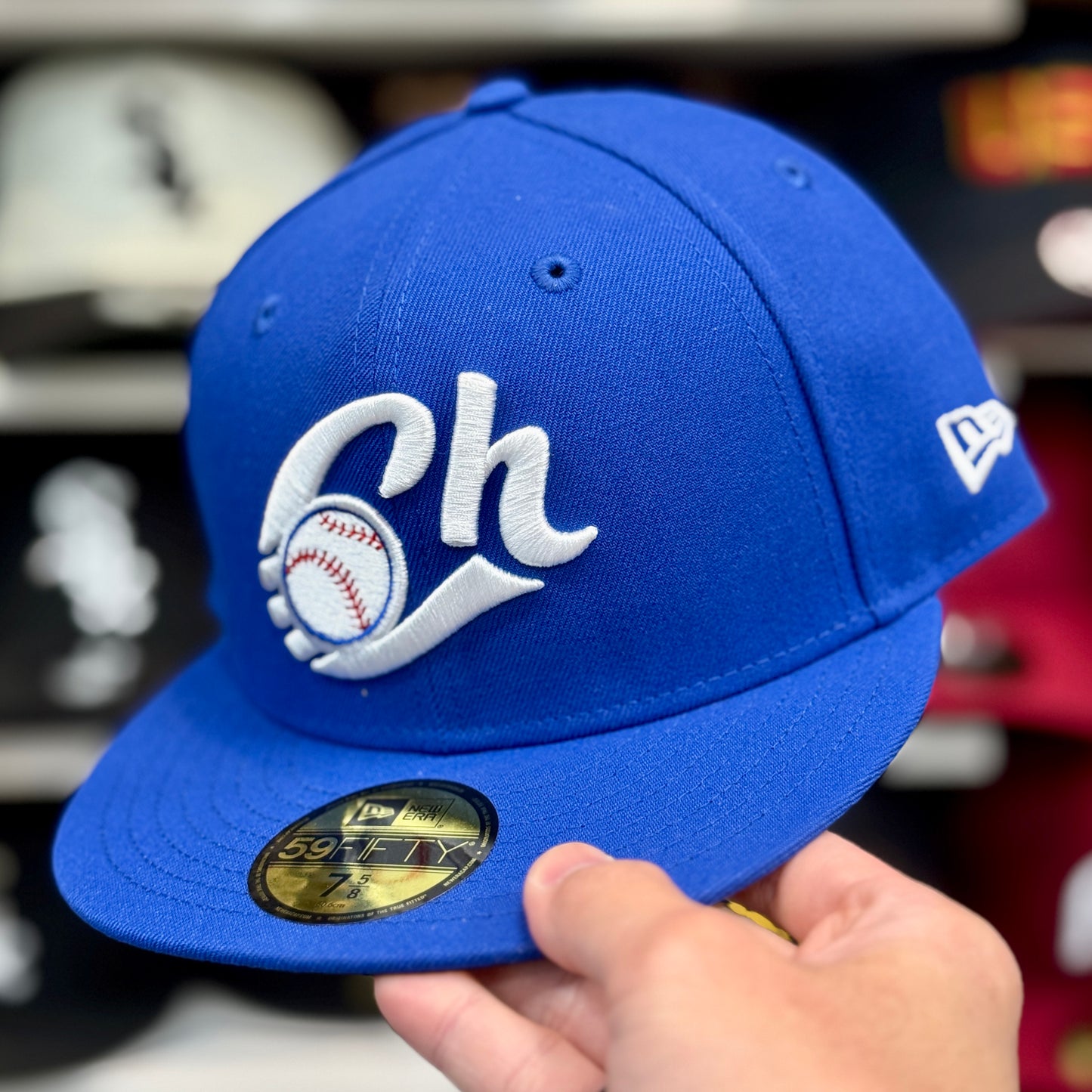 New Era Charros de Jalisco 59FIFTY Fitted Hat Blue