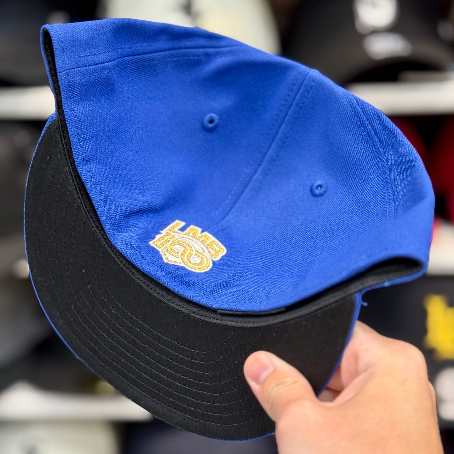 New Era Charros de Jalisco 59FIFTY Fitted Hat Blue
