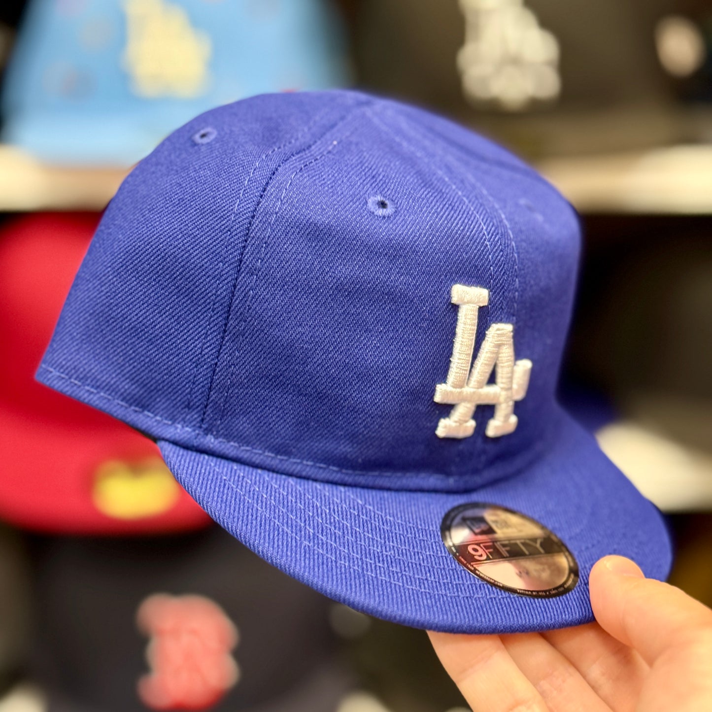 My 1st Kids New Era LA Dodgers 9FIFTY Adjustable Hat Blue