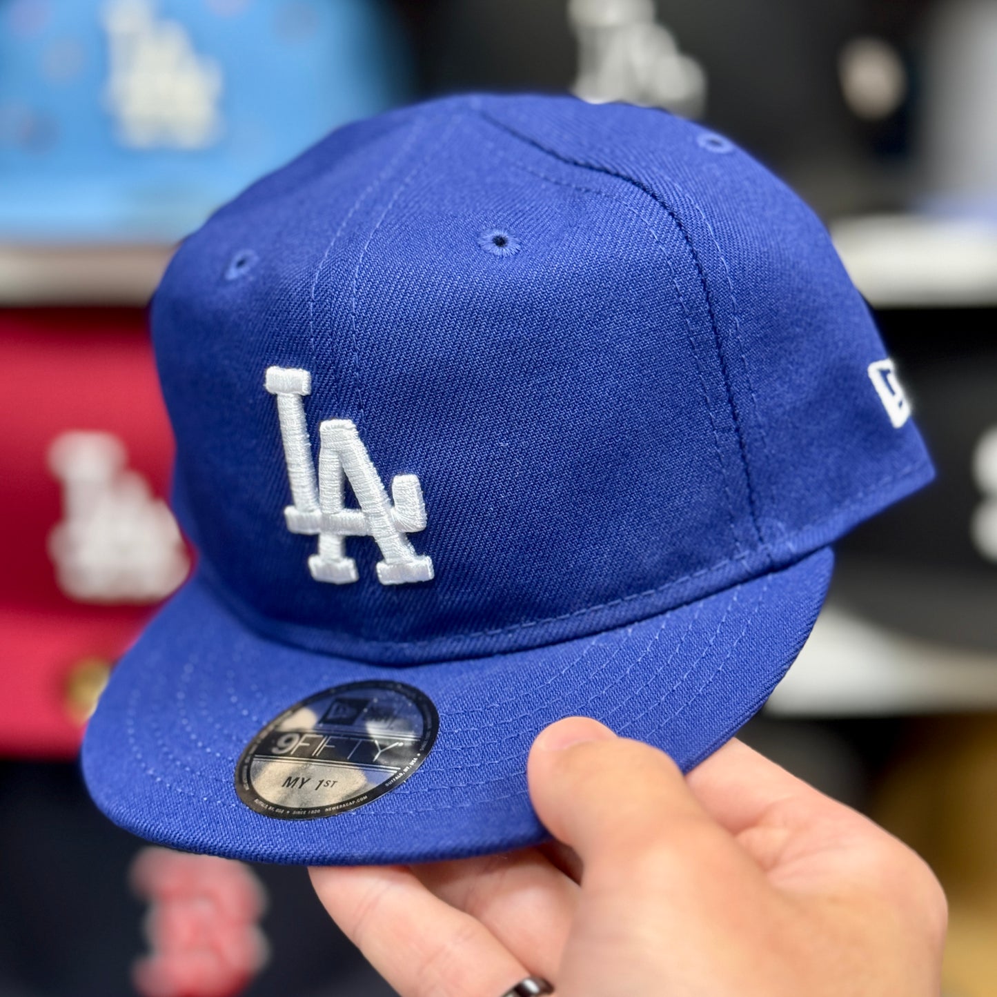 My 1st Kids New Era LA Dodgers 9FIFTY Adjustable Hat Blue