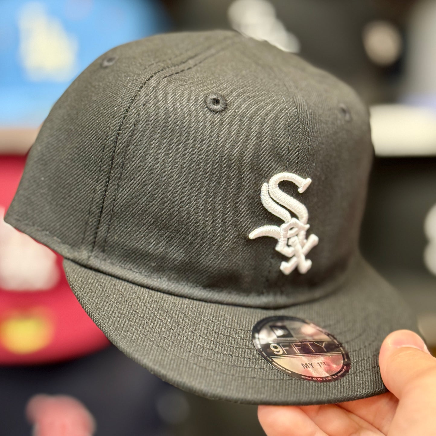 My 1st Kids New Era Chicago White Sox 9FIFTY Adjustable Hat Black