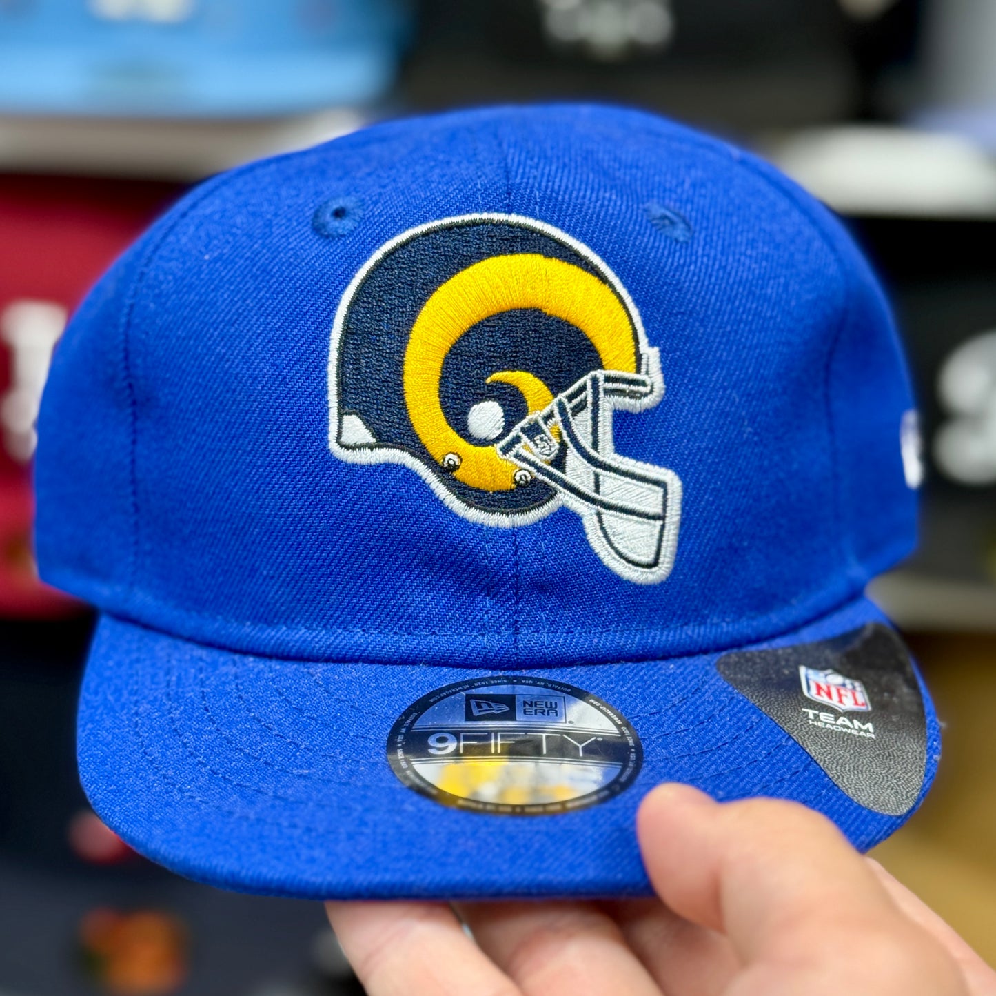 My 1st Kids New Era LA Rams 9FIFTY Adjustable Hat Blue