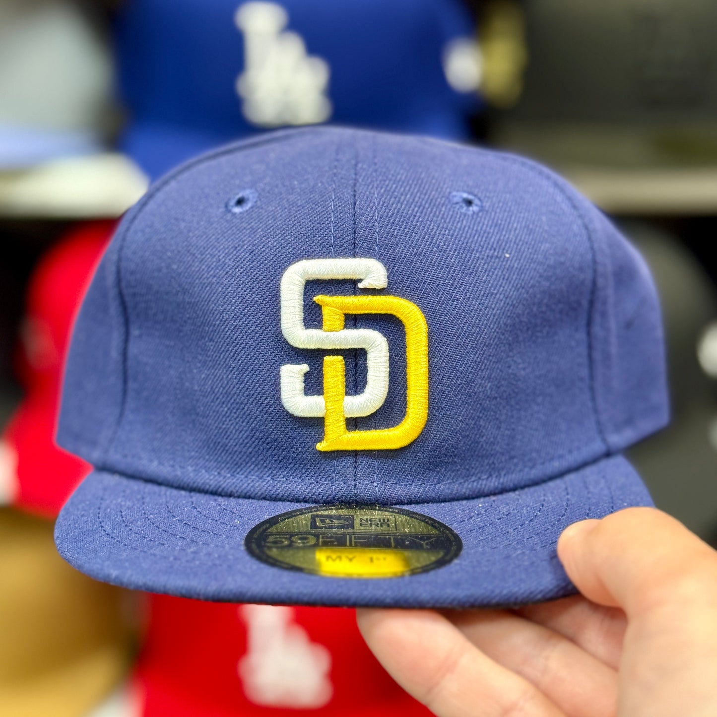 My 1st Kids New Era San Diego Padres 9FIFTY Adjustable Hat Navy