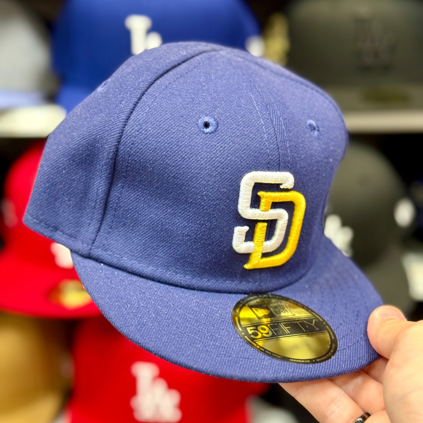 My 1st Kids New Era San Diego Padres 9FIFTY Adjustable Hat Navy