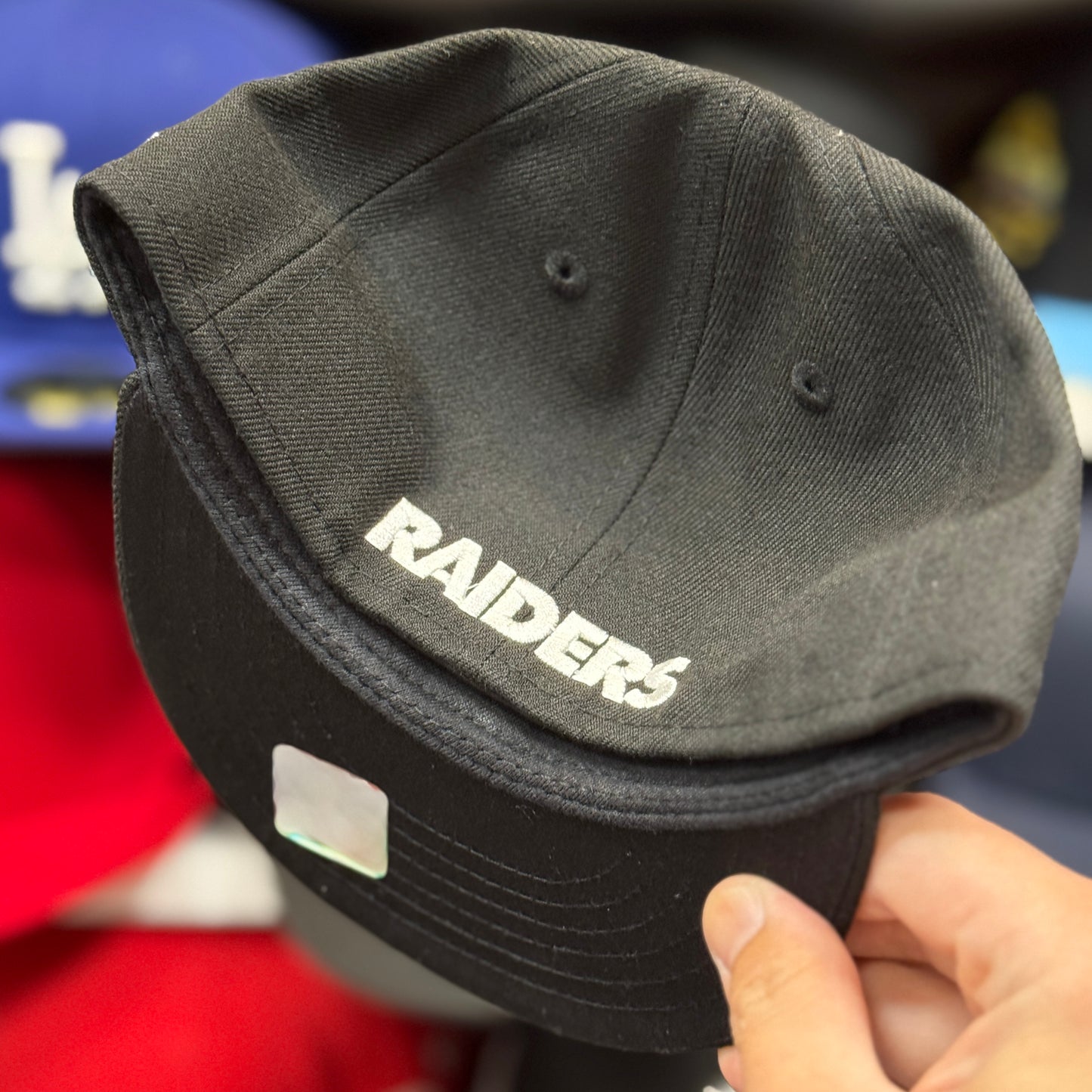 My 1st Kids New Era Raiders 9FIFTY Adjustable Hat Black