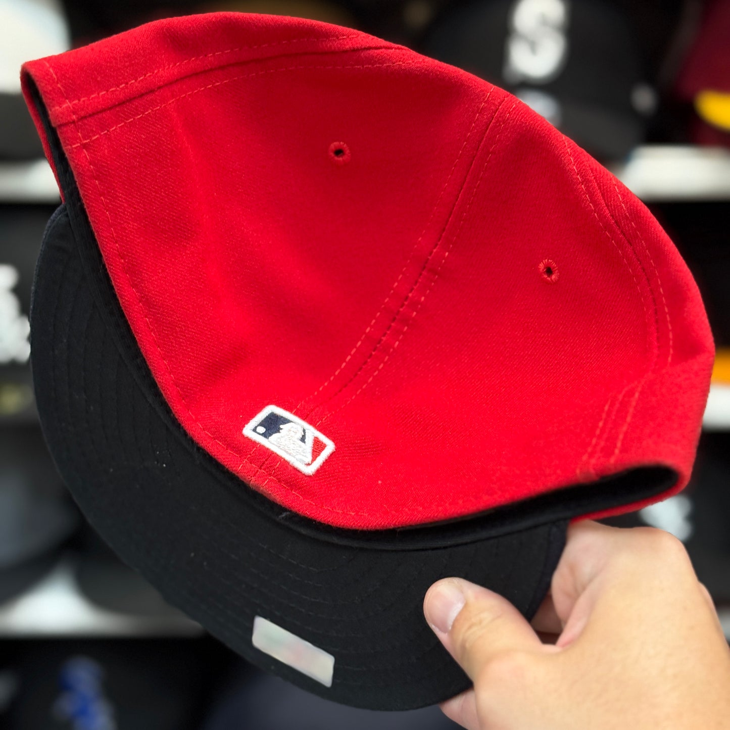 New Era Minnesota Twins Red/Black 59FIFTY Fitted Hat