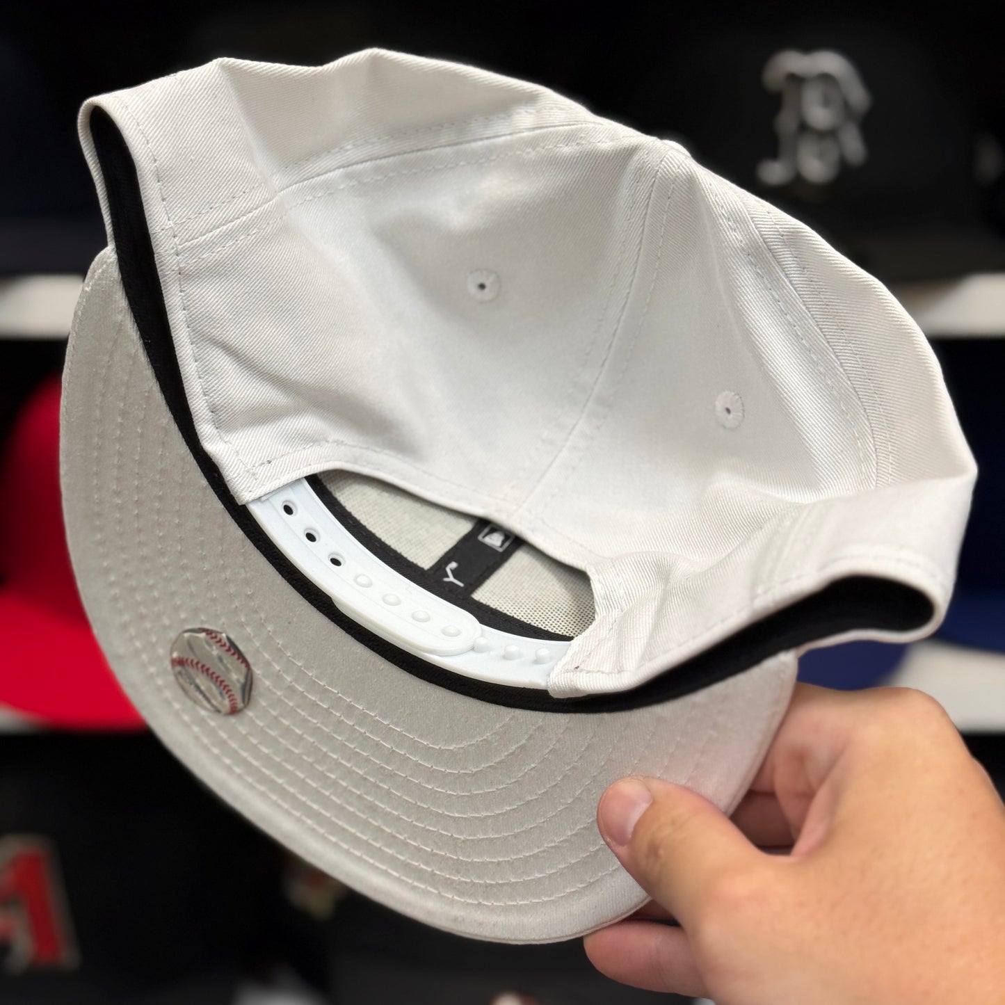 New Era Florida Marlins White/White 9FIFTY Snapback