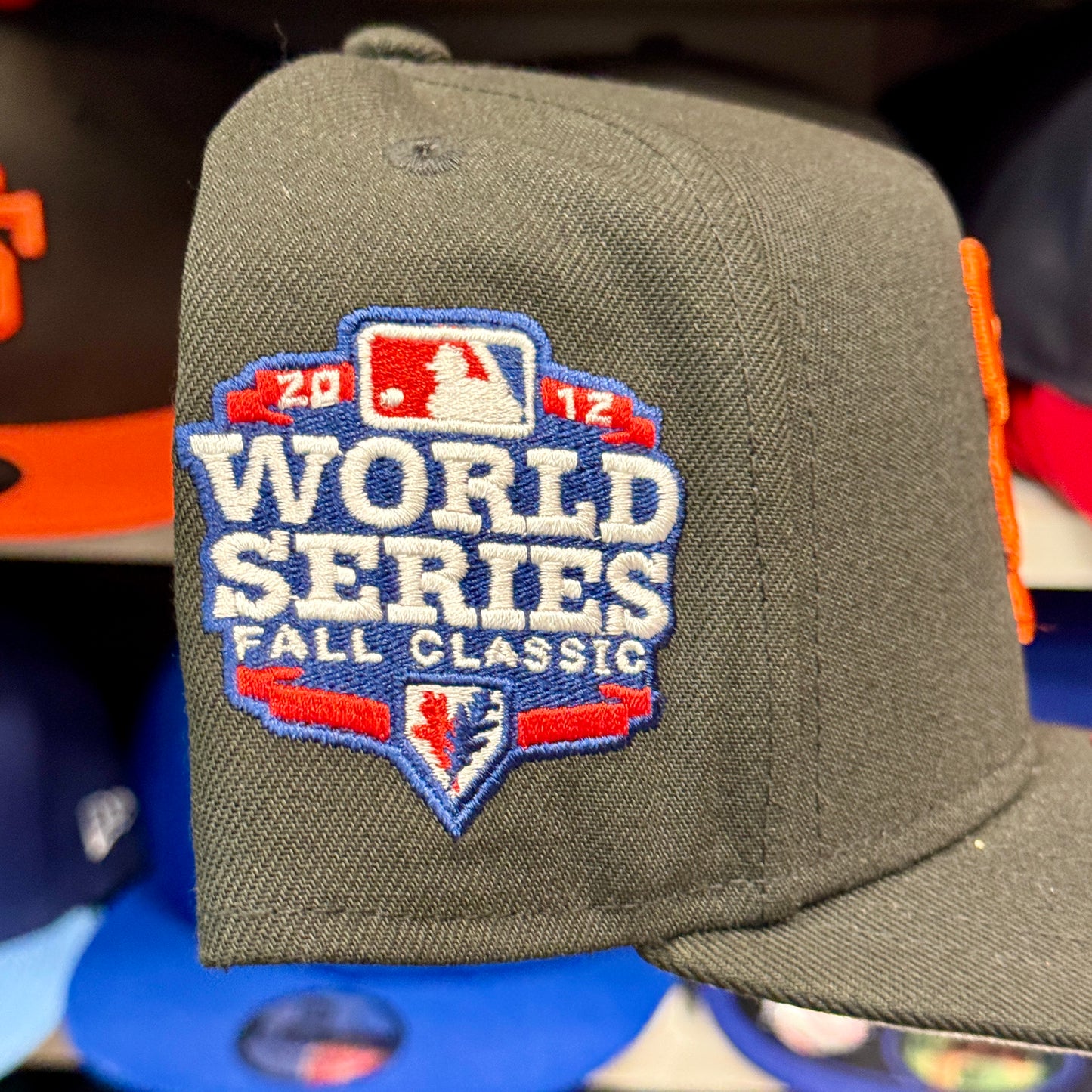New Era San Francisco Giants 'World Series' A-Frame 9FIFTY Snapback Black