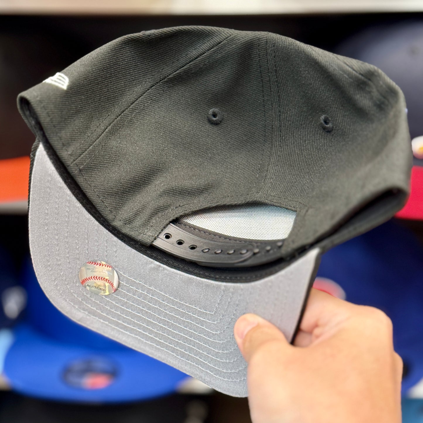 New Era San Francisco Giants 'World Series' A-Frame 9FIFTY Snapback Black