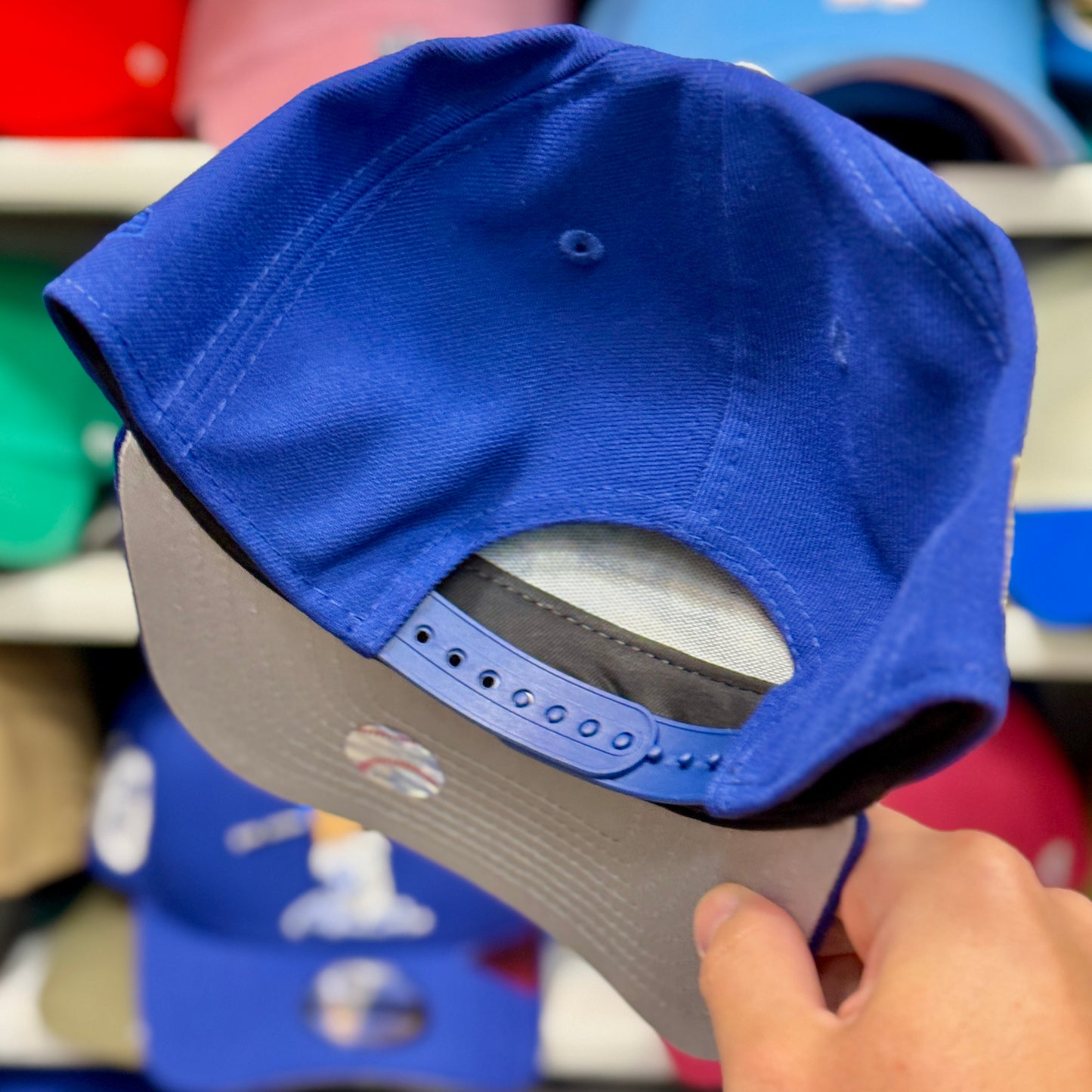 New Era LA Dodgers #17 Ohtani World Series A-Frame 9FIFTY Snapback Blue