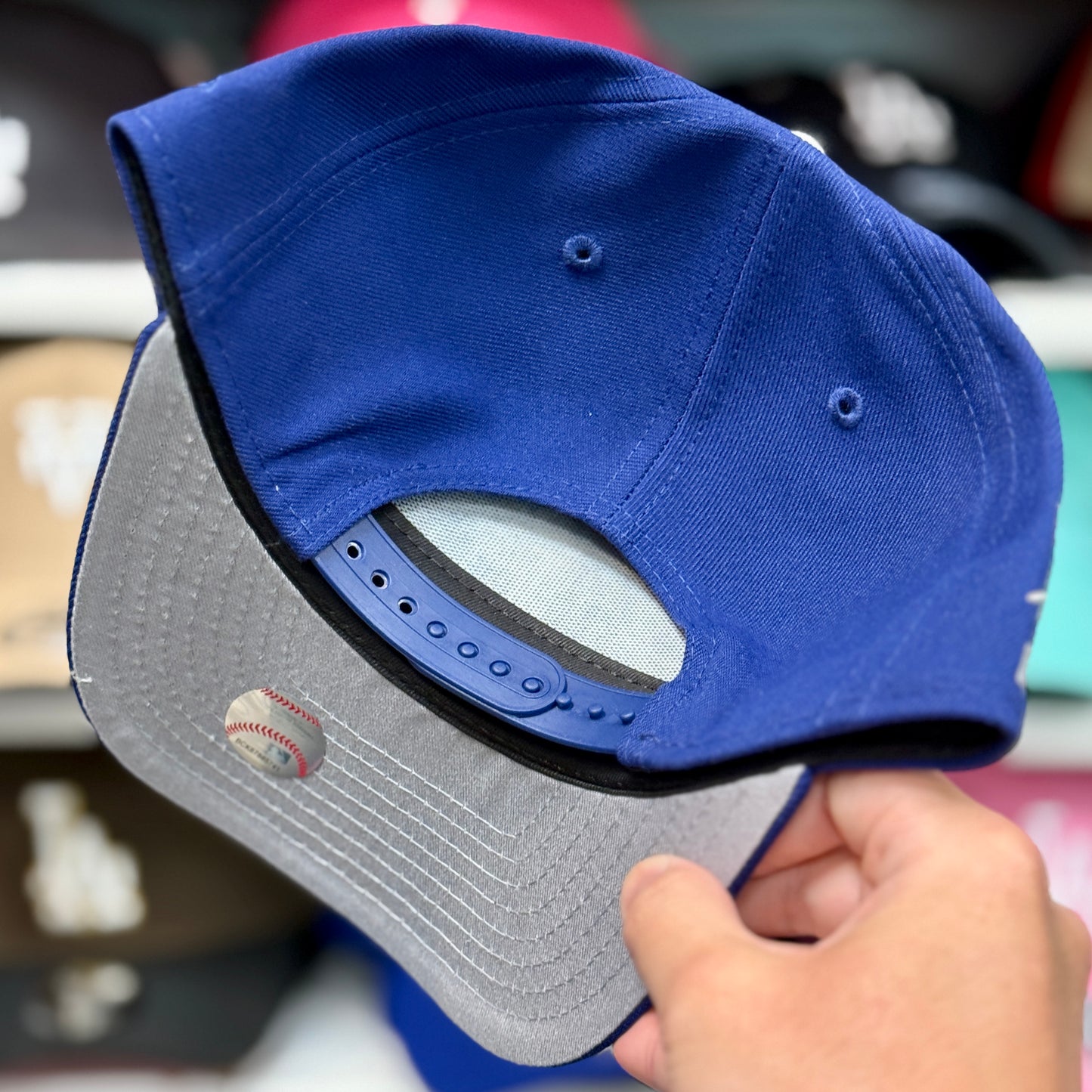 New Era Los Angeles Dodgers '#17 Shohei Ohtani Signature' A-Frame 9FIFTY Snapback Blue
