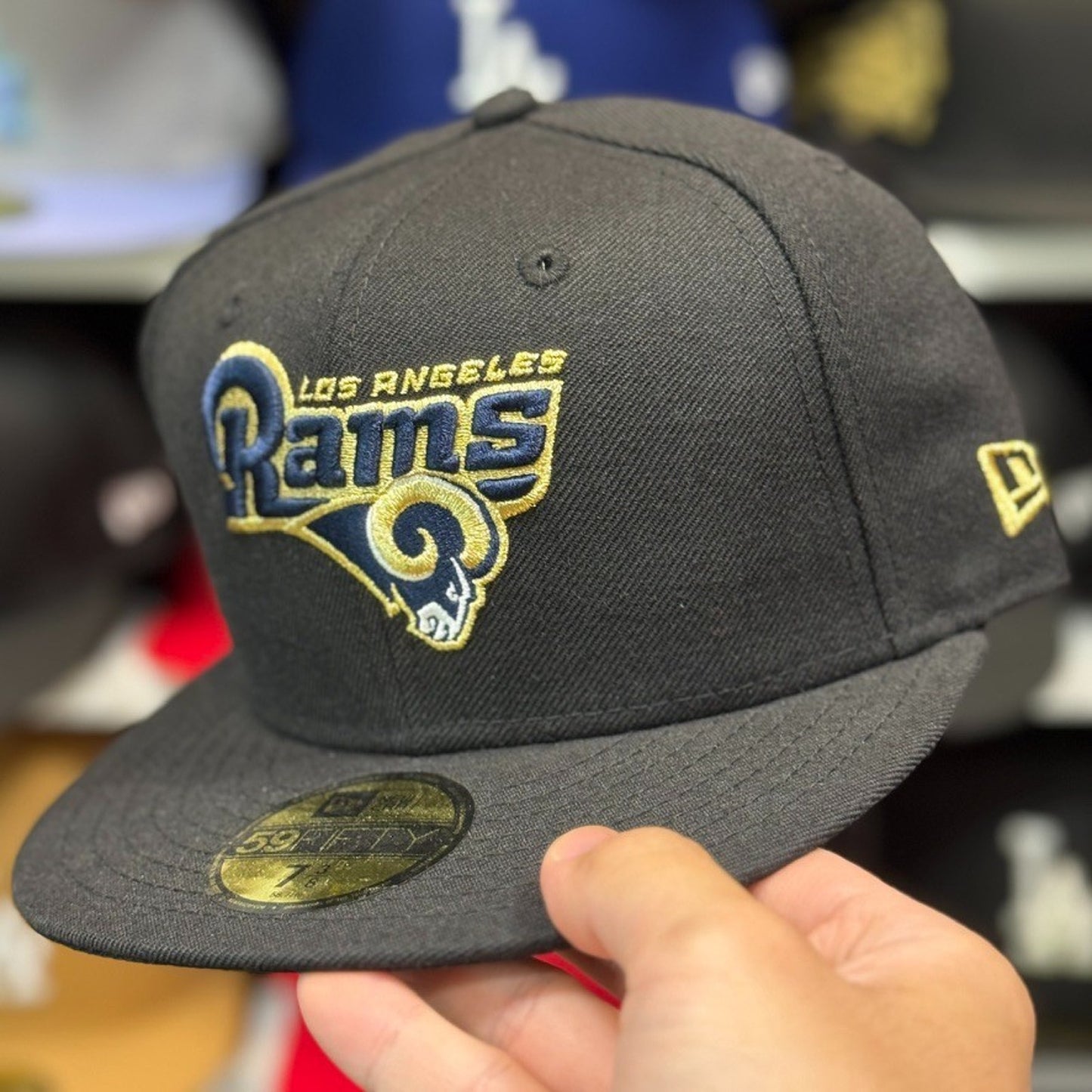 New Era Los Angeles Rams 59FIFTY Fitted Hat | Blue