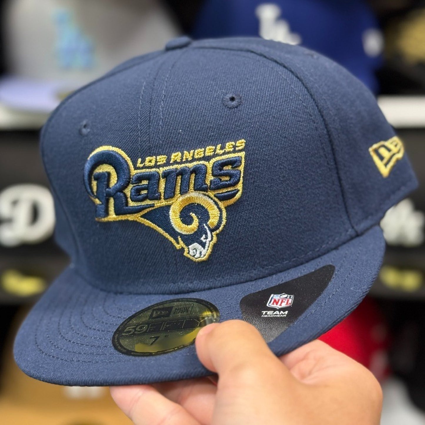 New Era Los Angeles Rams 59FIFTY Fitted Hat | Blue