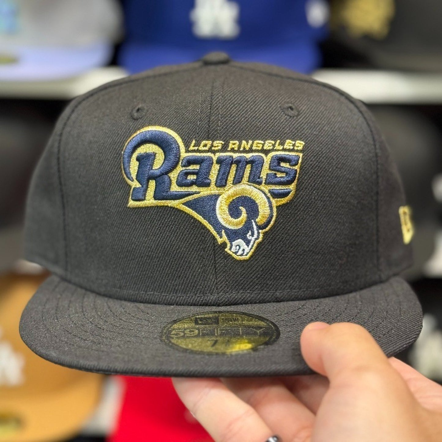 New Era Los Angeles Rams 59FIFTY Fitted Hat | Blue