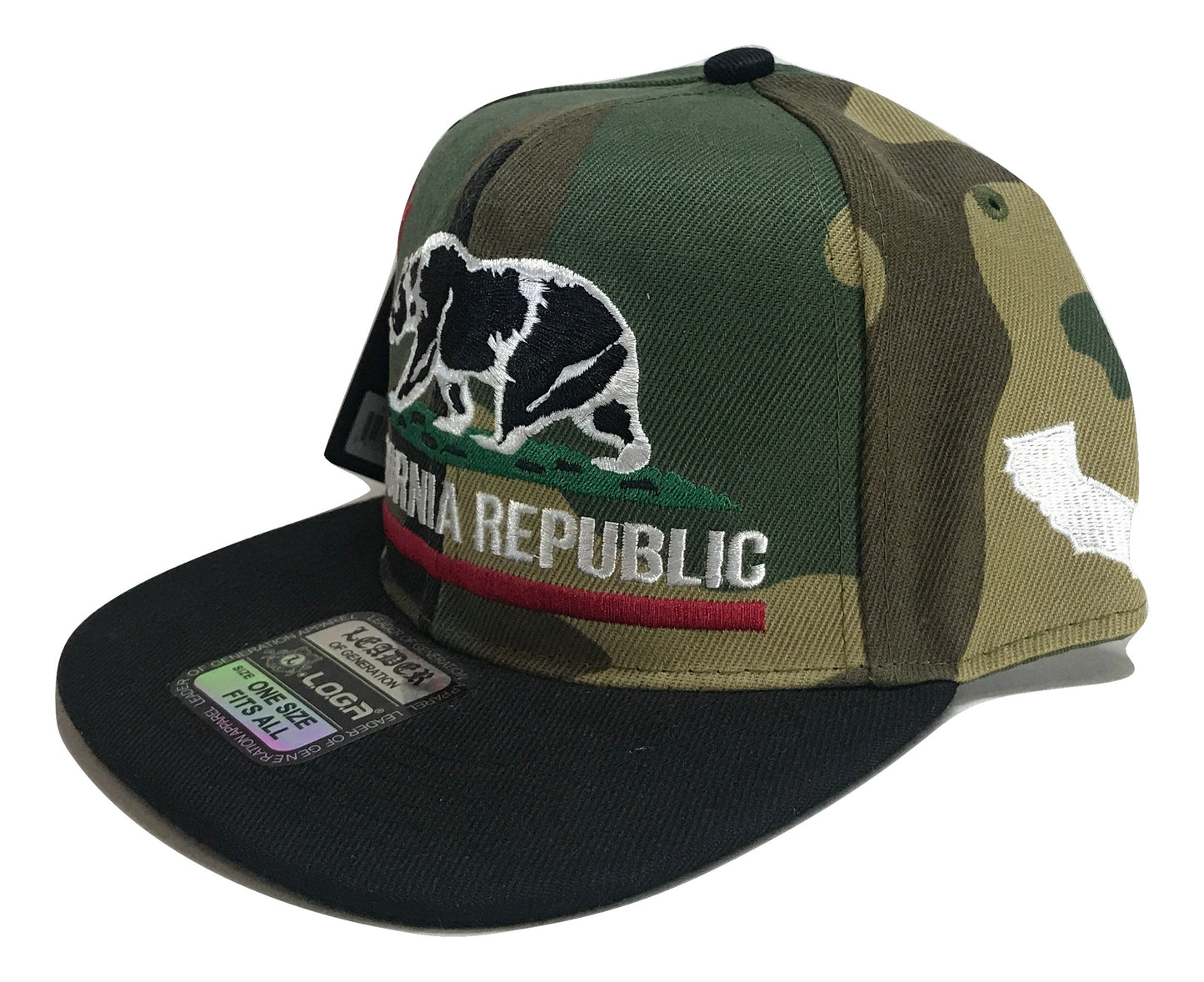 California Republic Snapback | Multi Color