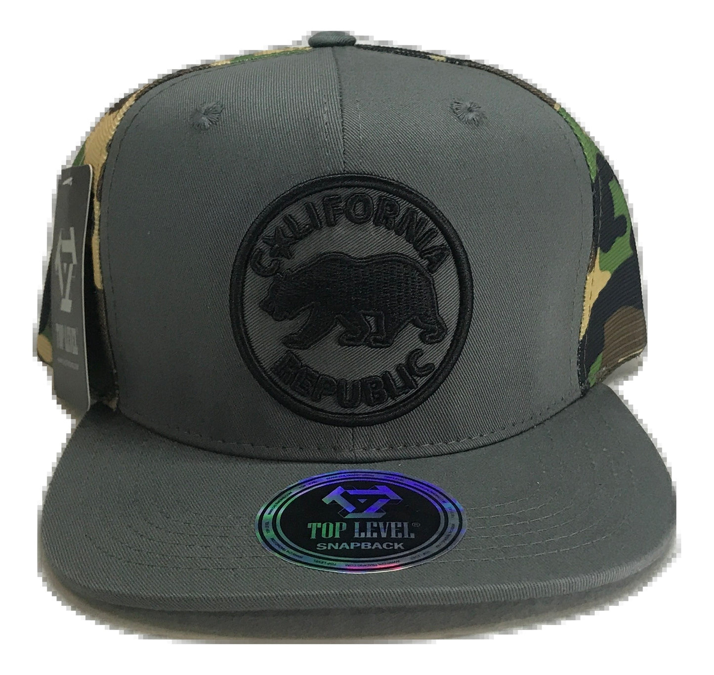 California Republic Snapback Multi Color