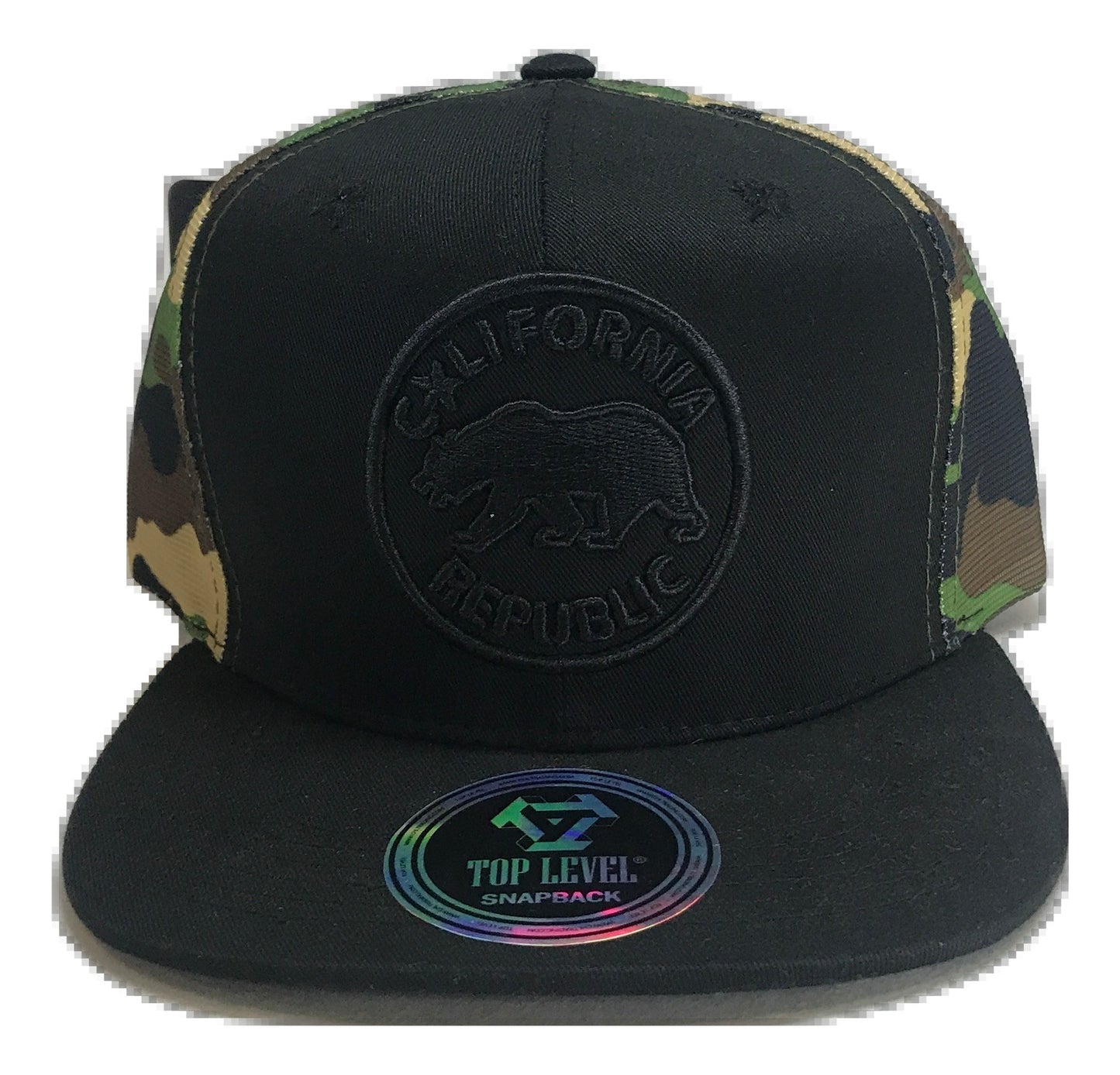 California Republic Snapback Multi Color