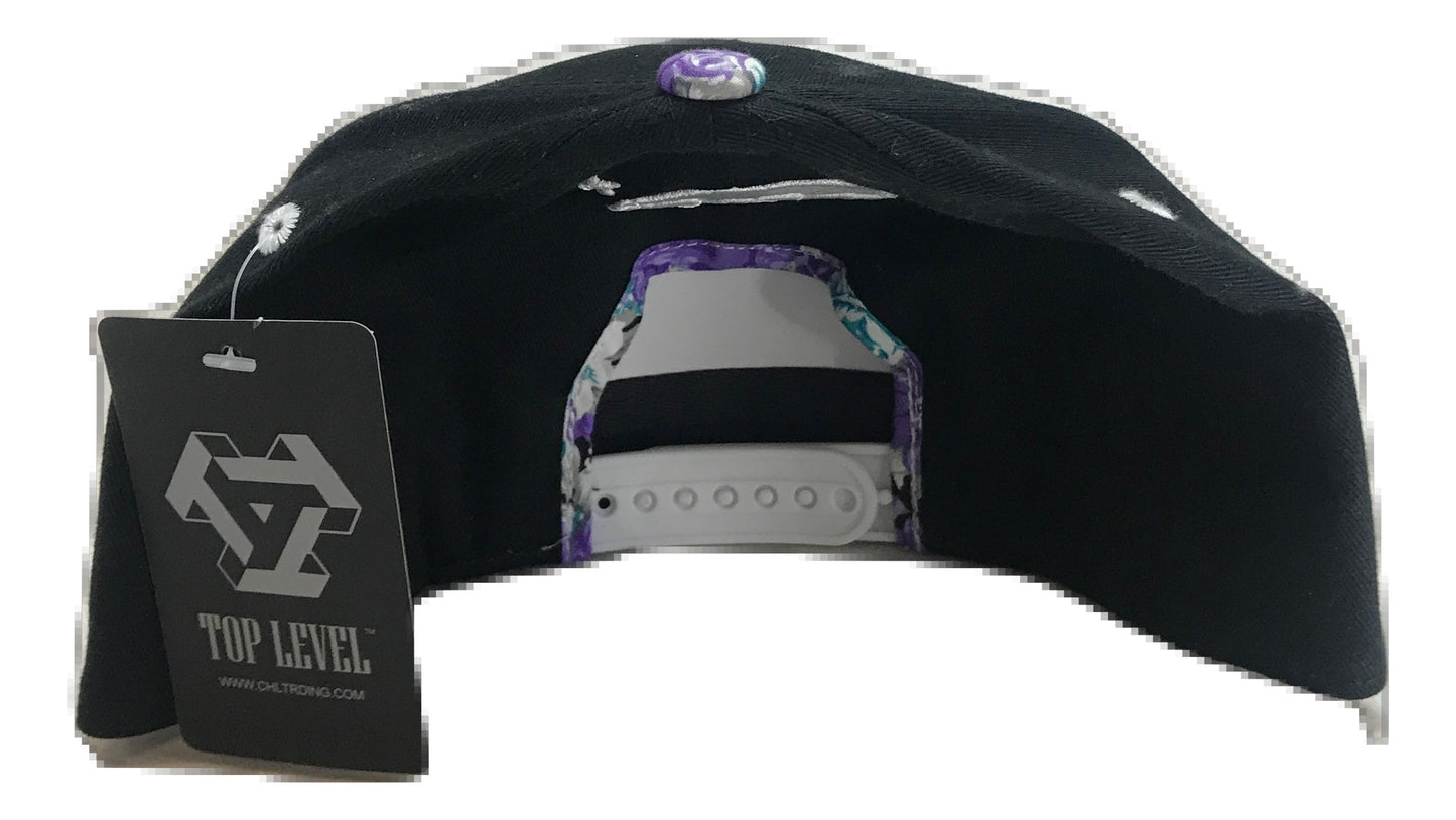 Patterned California Republic Snapback Multi Color
