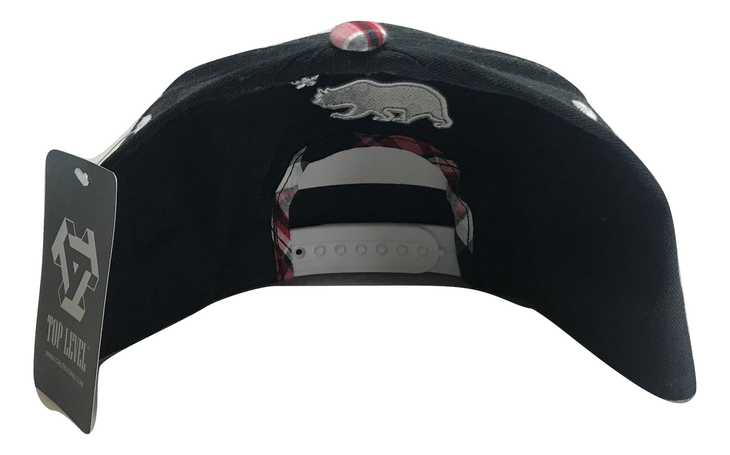 Patterned California Republic Snapback Multi Color