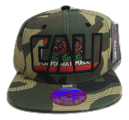 California Republic Snapback Multi Color
