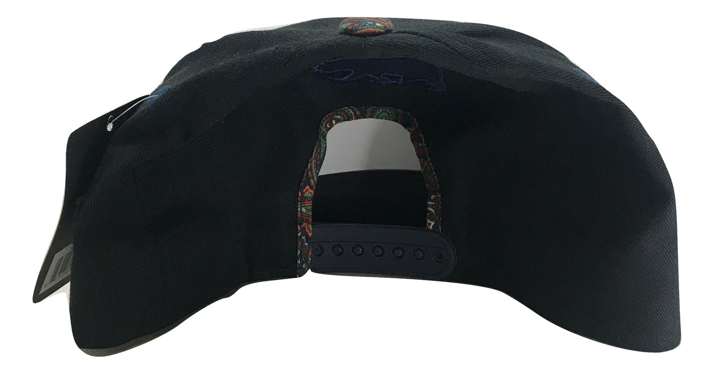 Patterned California Republic Snapback Multi Color