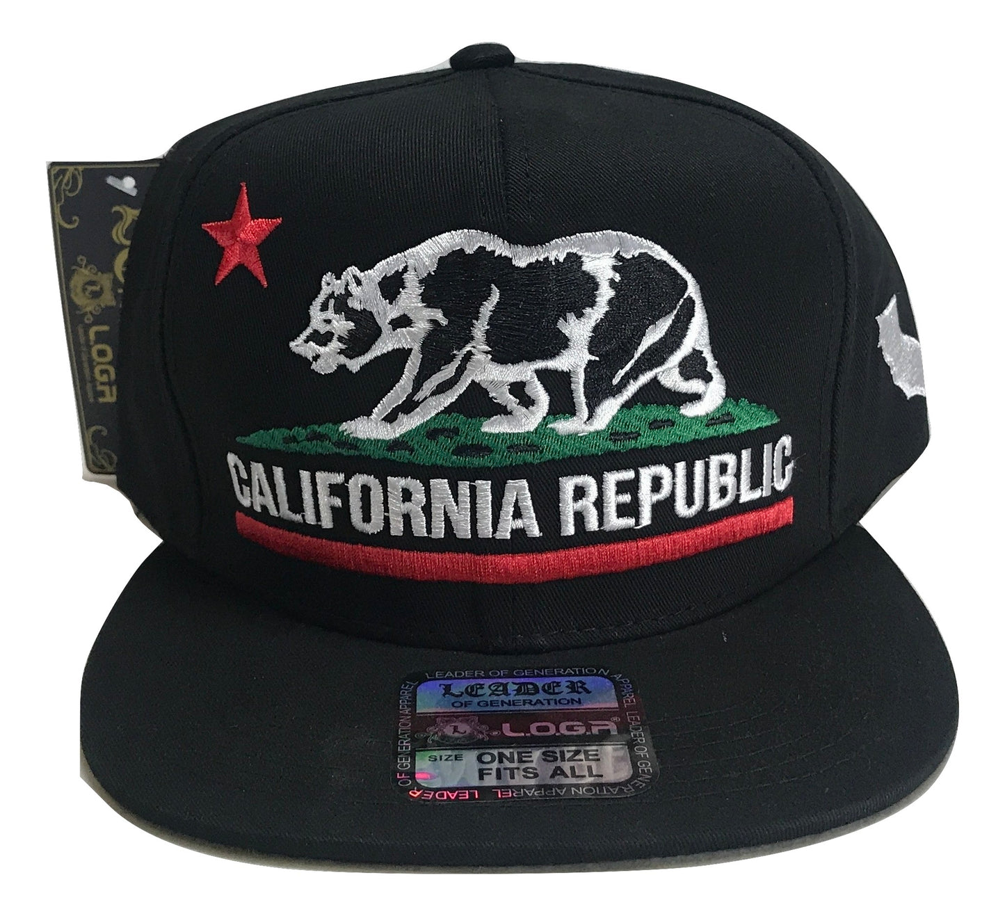 California Republic Snapback | Multi Color