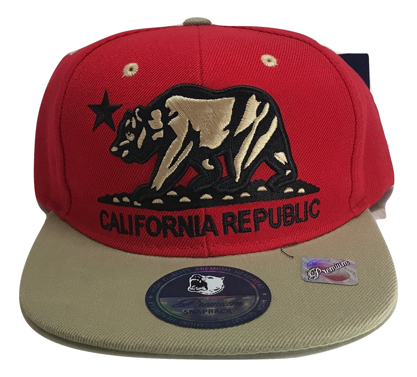 California Republic Snapback Multi Color