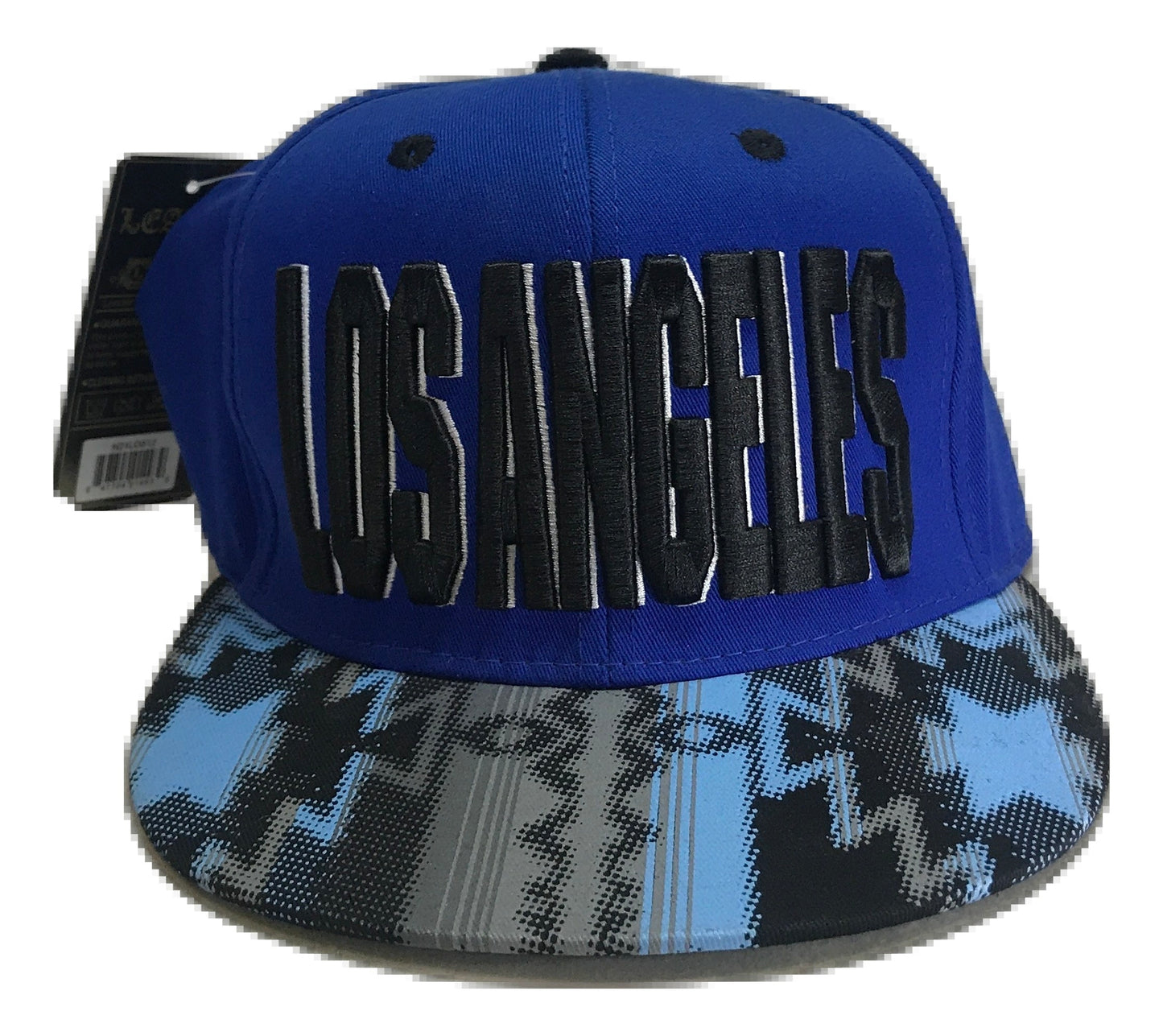 City Los Angeles Patterned Snapback | Multicolor
