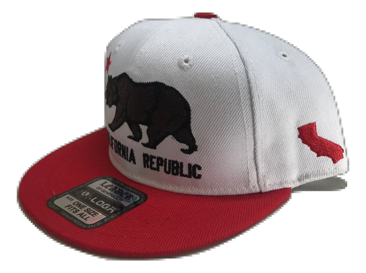 California Republic Snapback | Multi Color