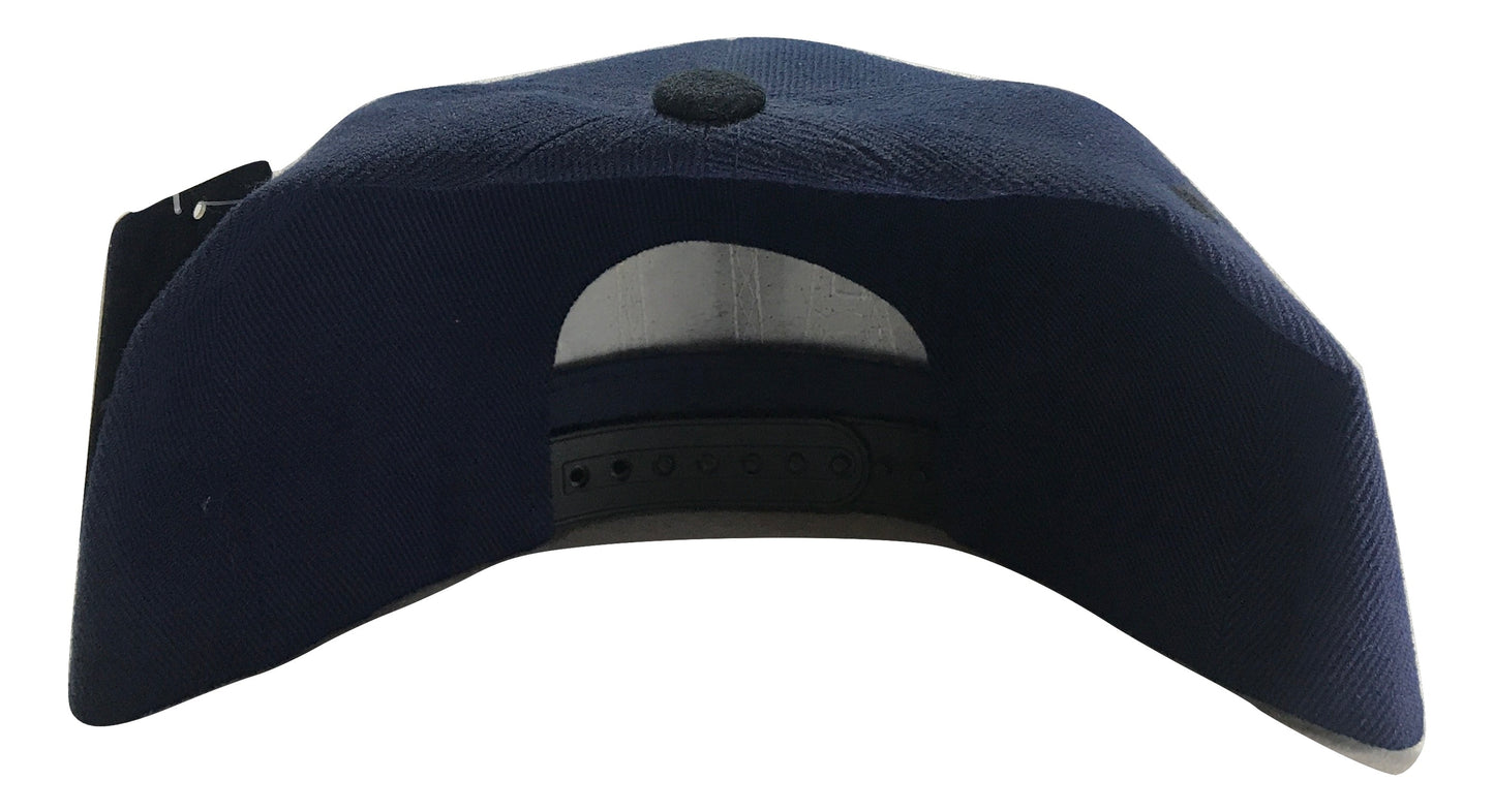 City Seattle Stitched Leather Snapback | Multi Color