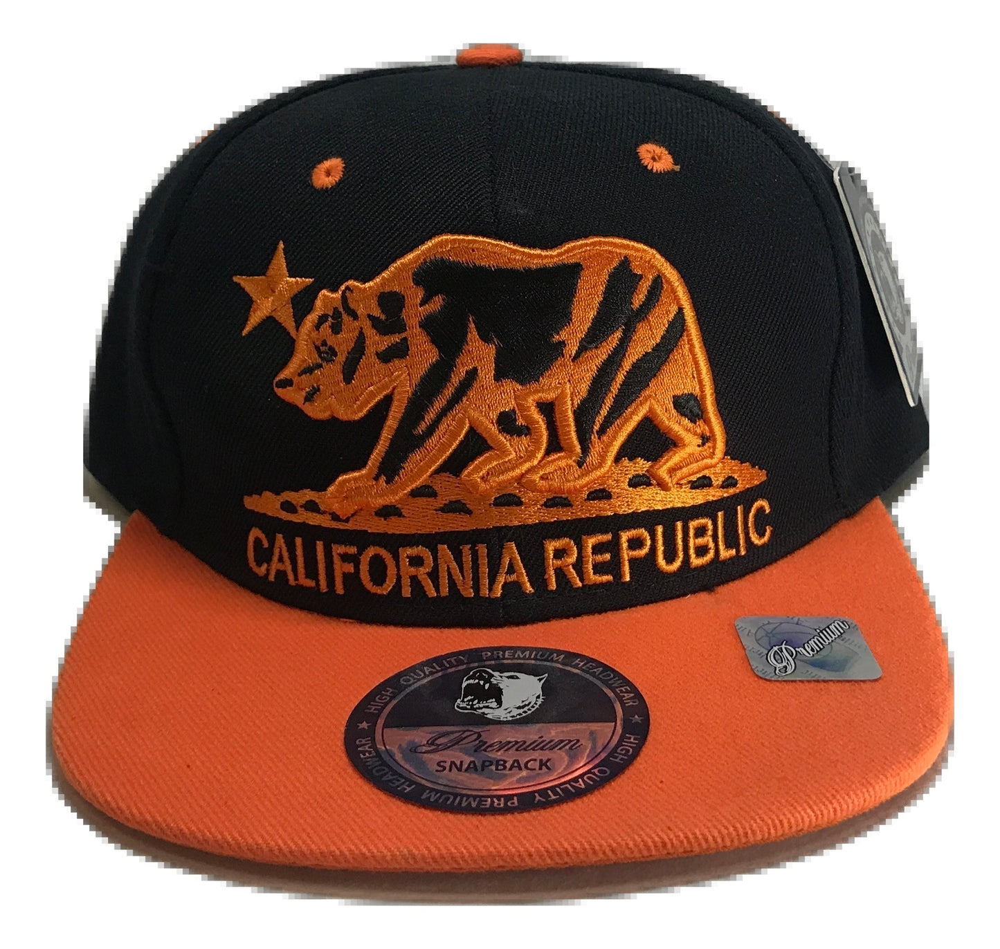 California Republic Snapback Multi Color