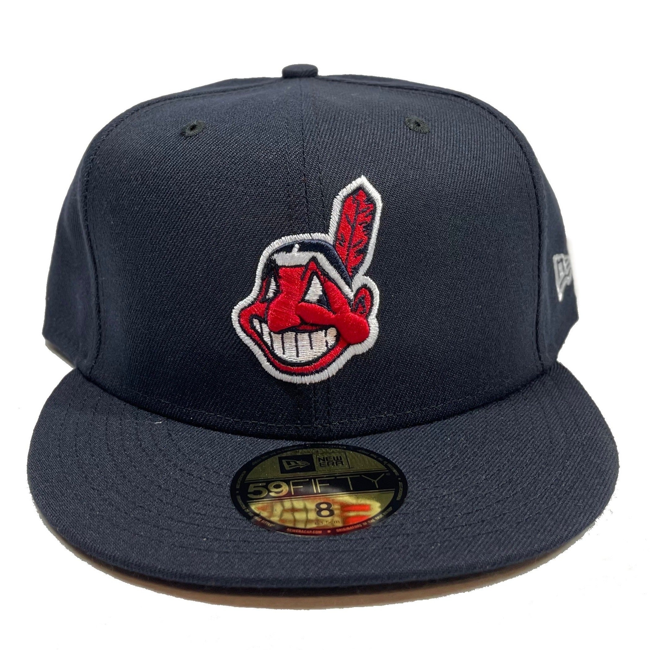 Cleveland Indians Chief Wahoo (Blue) Fitted – Cap World: Embroidery
