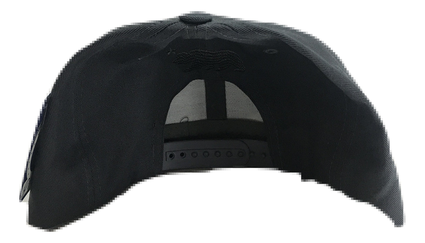 California Cali Metallic Alligator Snapback | Multi Color