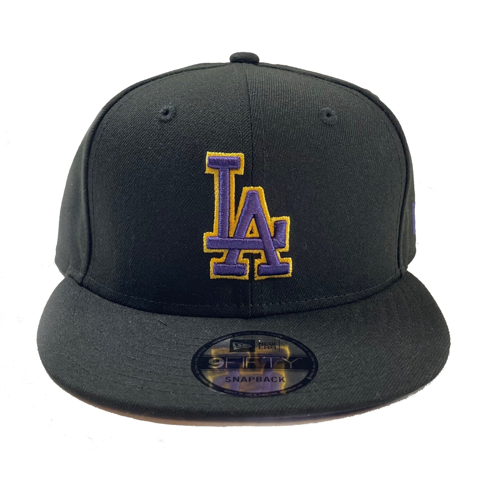 Los Angeles Dodgers Laker Edition (Black) Snapback – Cap World: Embroidery