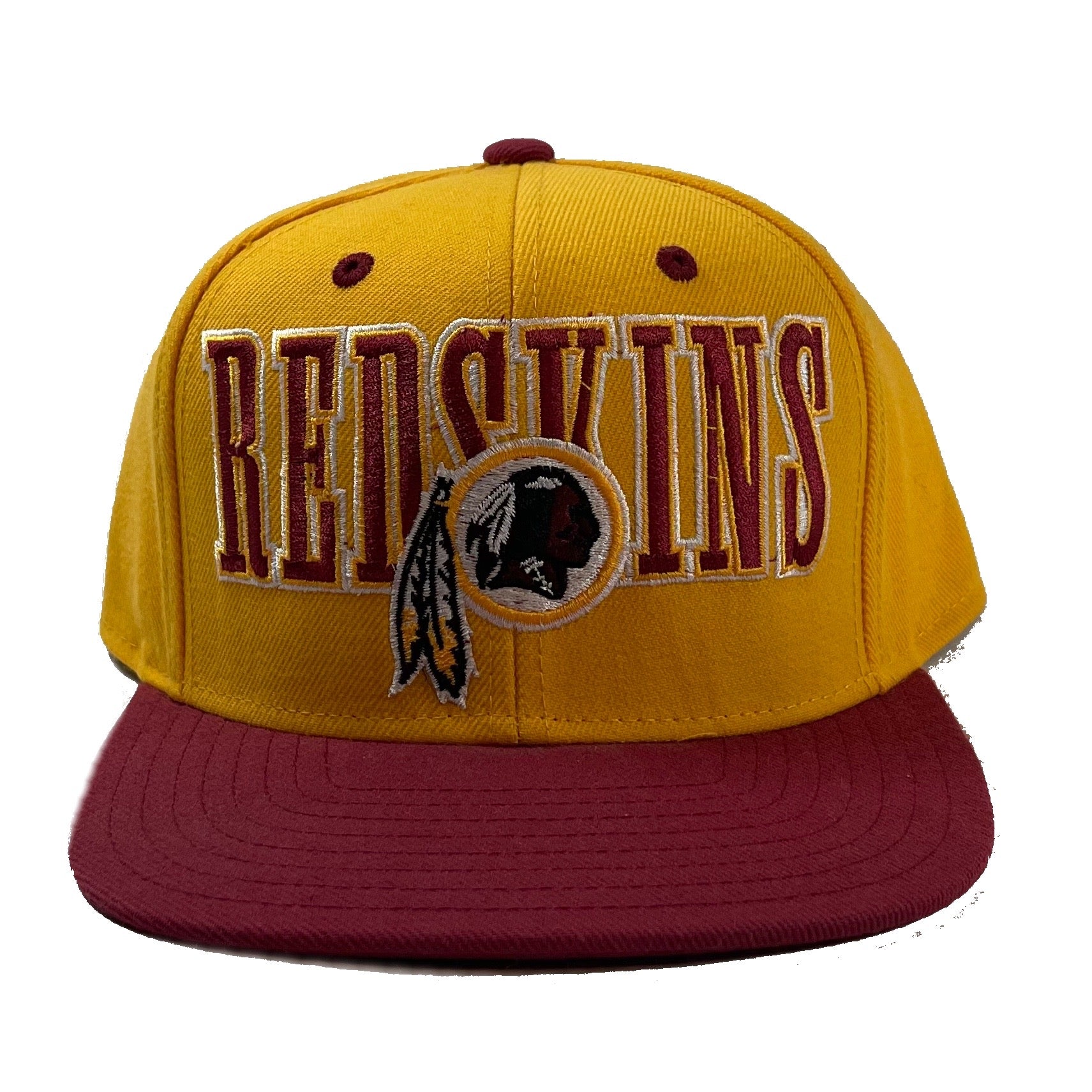 Washington Redskins (Yellow/Red) Snapback – Cap World: Embroidery