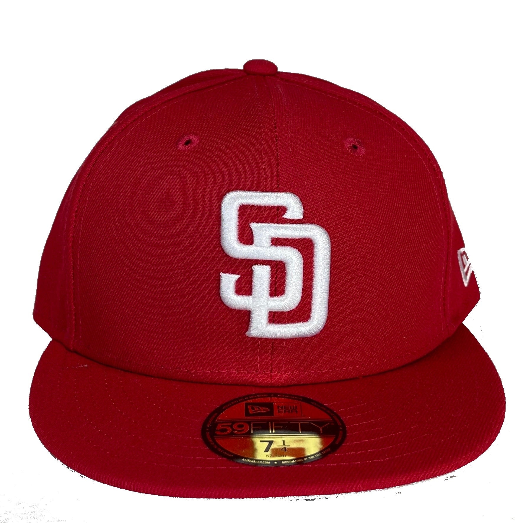 San Diego Padres (Red) Fitted – Cap World: Embroidery